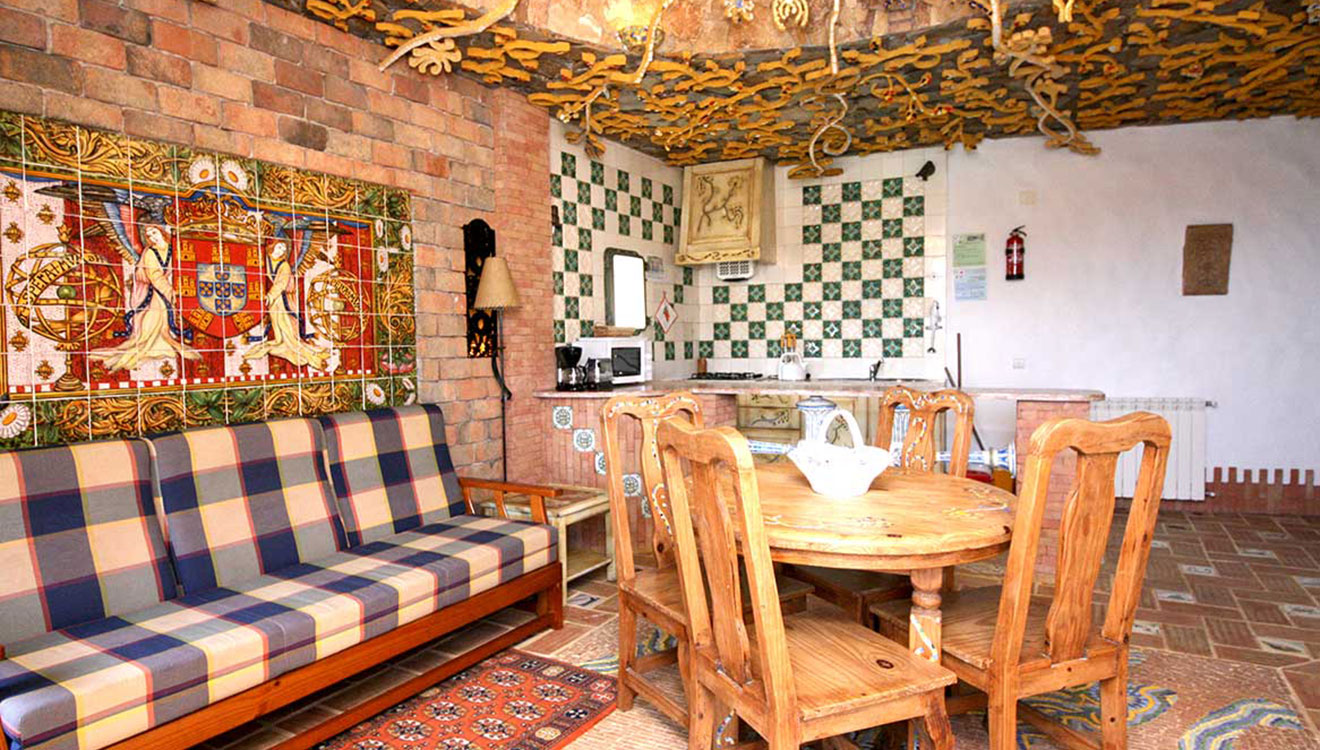 one of the villas - livingroom