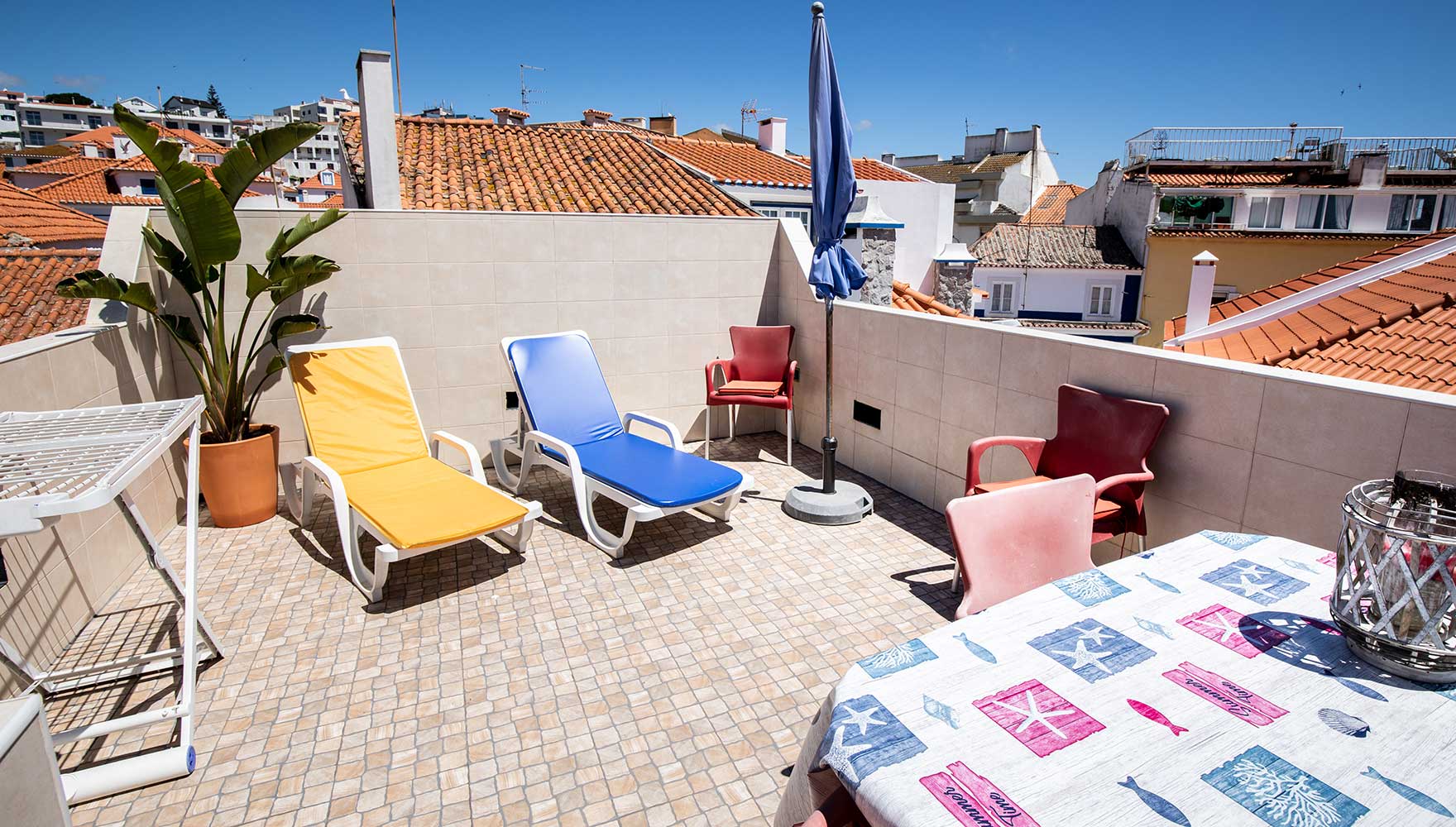 roof top sea view terrace